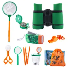 SKL Kids Exploration Nature Educational Toy 12 Pack Outdoor Observation Kit Supports STEM Learning Nature Scientific for Animal