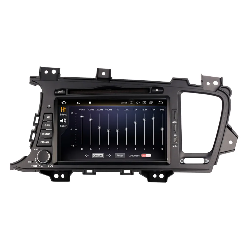 Deckless Восьмиядерный " Android 9,0 автомобильный dvd-плеер для Kia K5/Kia Optima 2011-2013 gps Радио 3/4G стерео Головные устройства Multimeida