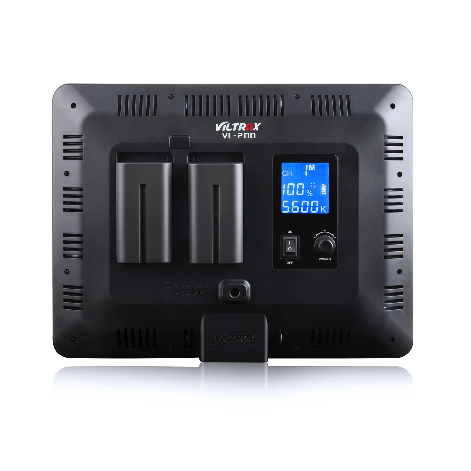  Viltrox VL-200 Wireless Remote LED Video Studio Light Lamp Slim Bi-Color Dimmable +AC Adapter+batte - 32857972201