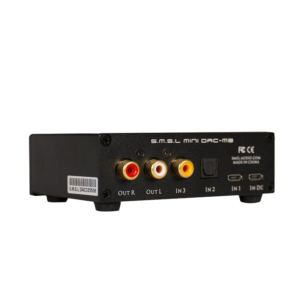  SMSL M3 USB DAC AMP Multi-function Optical Coaxial Headphone Amplifier Portable USB Powered Audio D