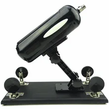 New Sex Machine Vibrator Female Masturbation Pumping Gun with 1 Dildos Attachments Automatic Sex Machines for Women Sex Products