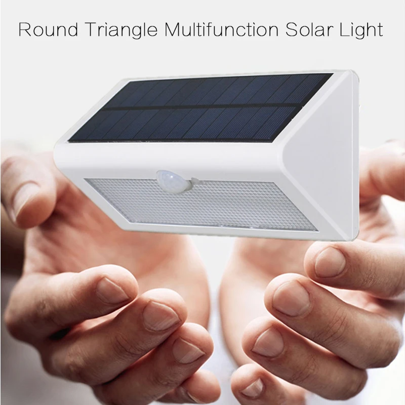 38leds led solar 550lm 4W водонепроницаемый PIR датчик движения настенный светильник