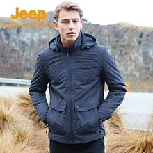 Аутентичные Jeep мужская открытый Водонепроницаемый Повседневное Спорт Путешествия Пеший Туризм зимняя куртка Куртки лыжный костюм