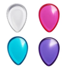 4 цвета силиконовый гель прозрачный силиконовый порошковый/косметический слоеный влажный спонж кисточки для тени пуховка для макияжа инструмент