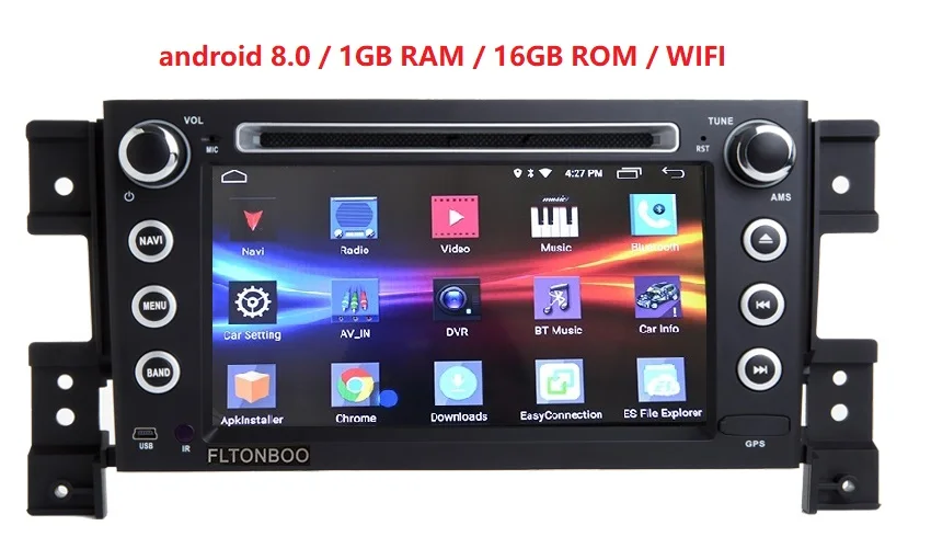 

7 inch Android 8.0 for suzuki grand vitara,2din car DVD,gps navigation,radio,3G,Bluetooth,Wifi,touch screen,free test map,mic