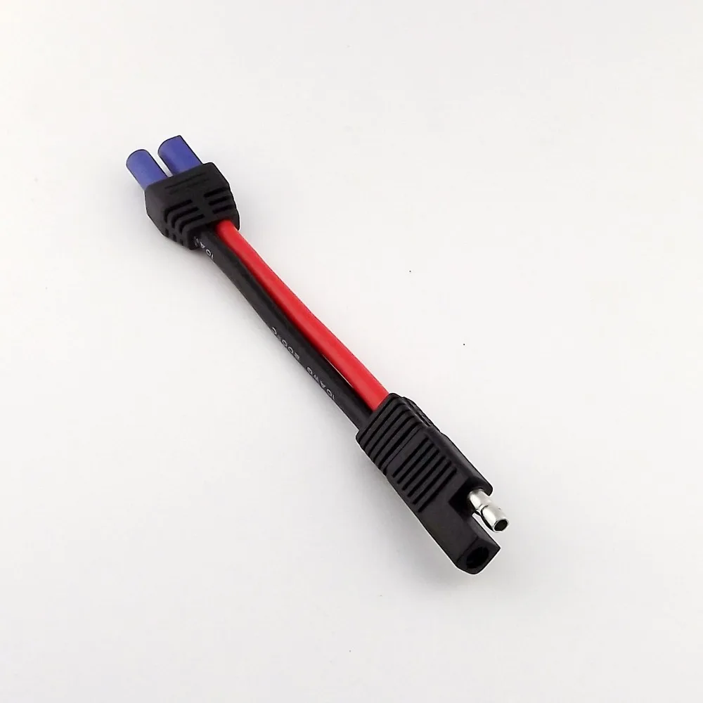 1pcs 10AWG EC5 Male Plug to SAE Power Automotive Adapter Connector Cable Wire