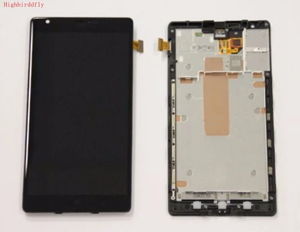 

Highbirdfly For Nokia Lumia 1520 Lcd Display+Touch Screen Display WIth Frame Full Set together