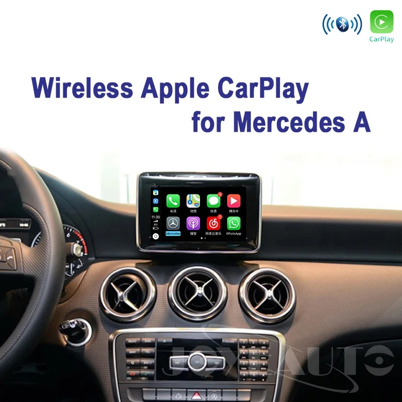 Joyeauto WIFI Wireless OEM Apple Carplay Mercedes NTG 4.5 4.7 Retrofit A Class W176 2011 2015 ...