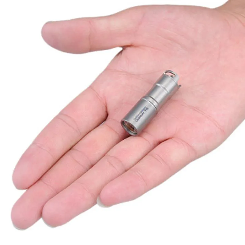 Cooyoo Quantum SS AL Protable Mini LED Flashlight USB Charging Car