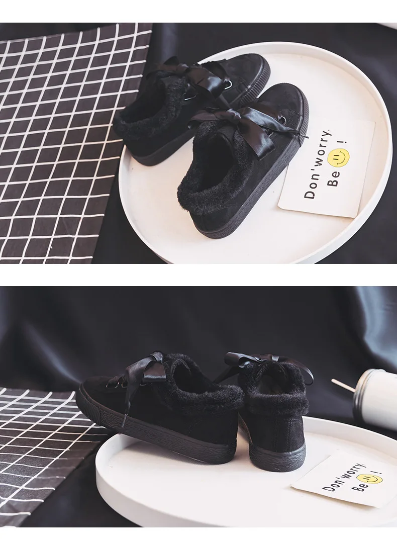 Женские ботинки; теплые зимние кроссовки; ботинки из искусственной кожи; Botas mujer; ботильоны на меху со шнуровкой; женская зимняя обувь; Цвет Черный; n232
