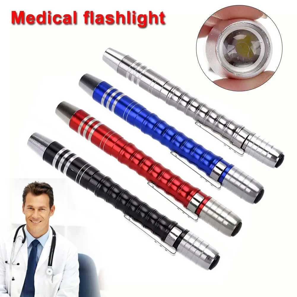 Pen Light Mini 1200LM LED Flashlight Household Black Medical Doctor