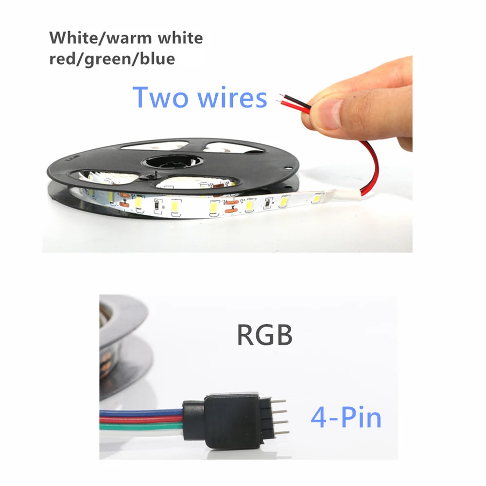 Светодиодная лента Khaosen SMD 2835 5630 5050 не является водонепроницаемой RGB розовая 300