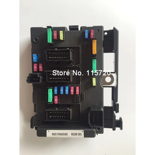 us $69 98 guaranteed genuine fuse box unit assembly under bonnet 9657608580 bsm b5 for lancia phedra fiat peugeot 307 206 207 citroen c2 in valves \u0026 Peugeot 807