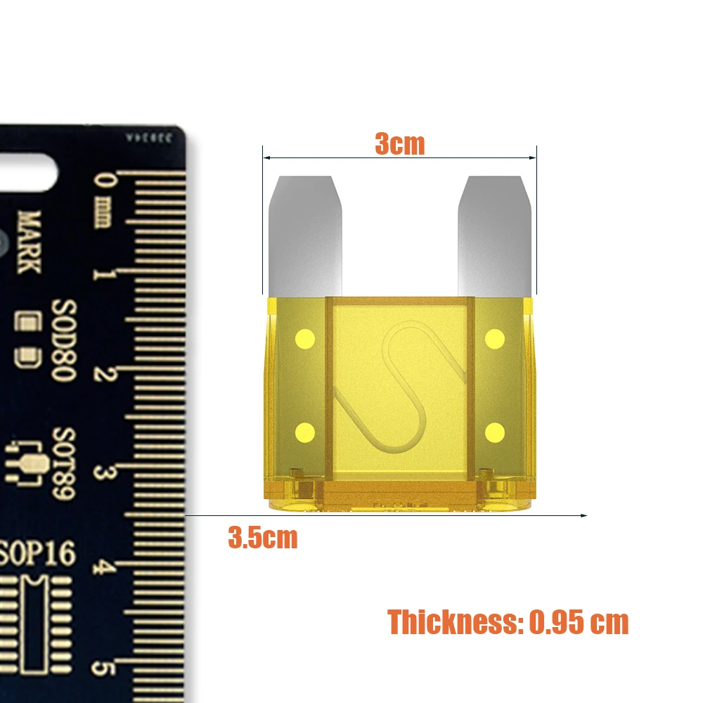 10 шт. мини стандарт микро предохранители 5A 7.5A 10A 15A 20A 25A 30A 35A 40A Amp клип ассортимент Авто Лезвие тип Предохранитель набор для автомобиля грузовик