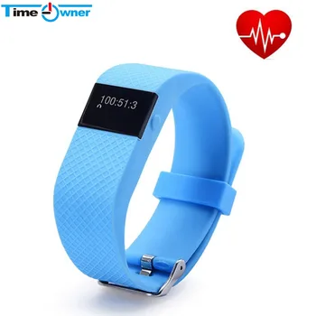 

TimeOwner Fitness Bracelet Smart Wristband Smartband Pulsometer Fitness Tracker Heart Rate Monitor Waterproof for IOS Android