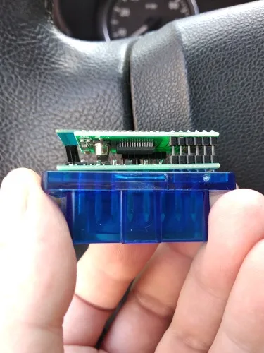 Для android v 1.5 pic18f25k80 bluetooth elm327. Elm327 v1.5 pic18f25k80. elm327 чип. а 4 327 изнутри. сканер elm327 вскрыть смотреть чип.