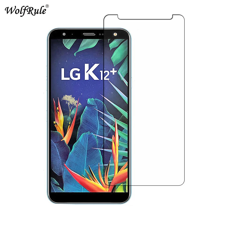 2 шт Защита экрана для LG K40 закаленное стекло K12 Plus HD защитная пленка ультратонкая /