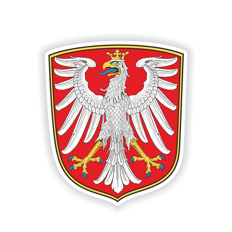 YJZT 8 7 см * 10 2 забавный мотоцикл франкфуртский главный герб детской одежды