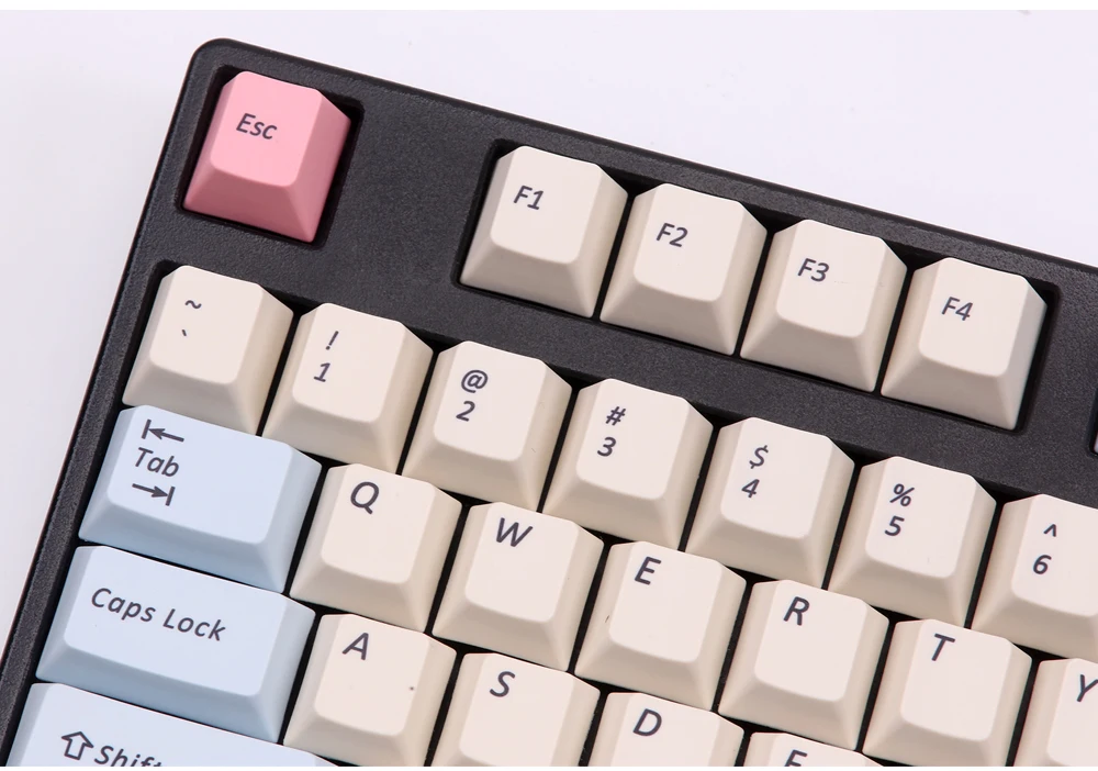 Вишневый профиль keycap краситель субкровать для diy клавиатуры pbt