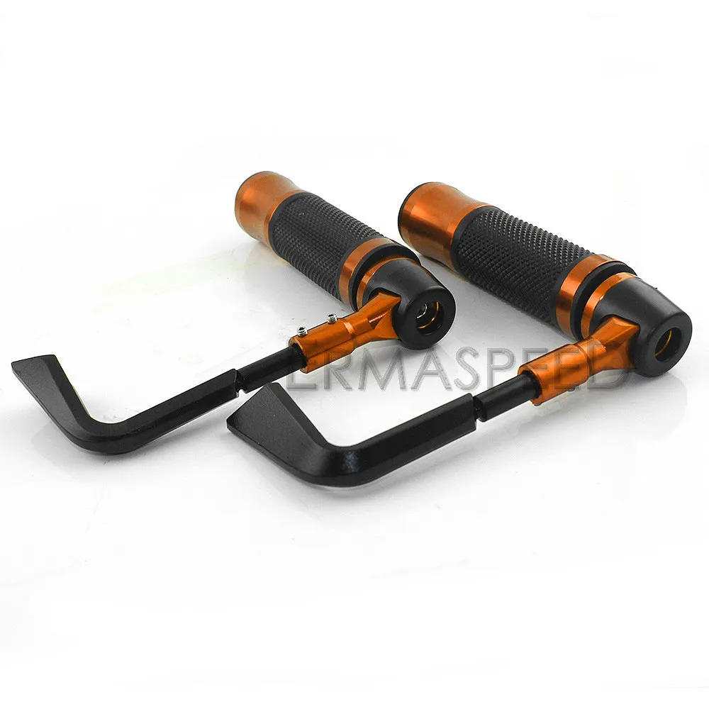 MOTORCYCLE HAND GRIPS LEVER GUARDS  (1)