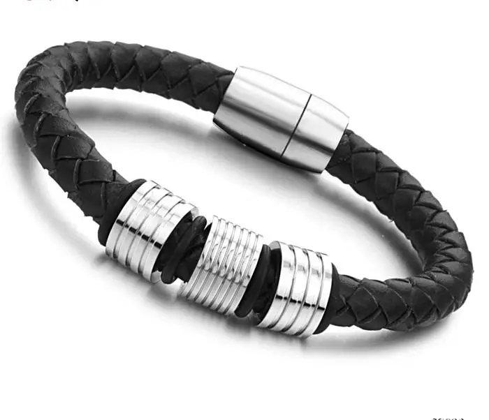 2015 Free Shipping Men Fashion Styles Titanium Leather Bracelet Fine Jewelry Carter Love Bracelets Bangles | Украшения и