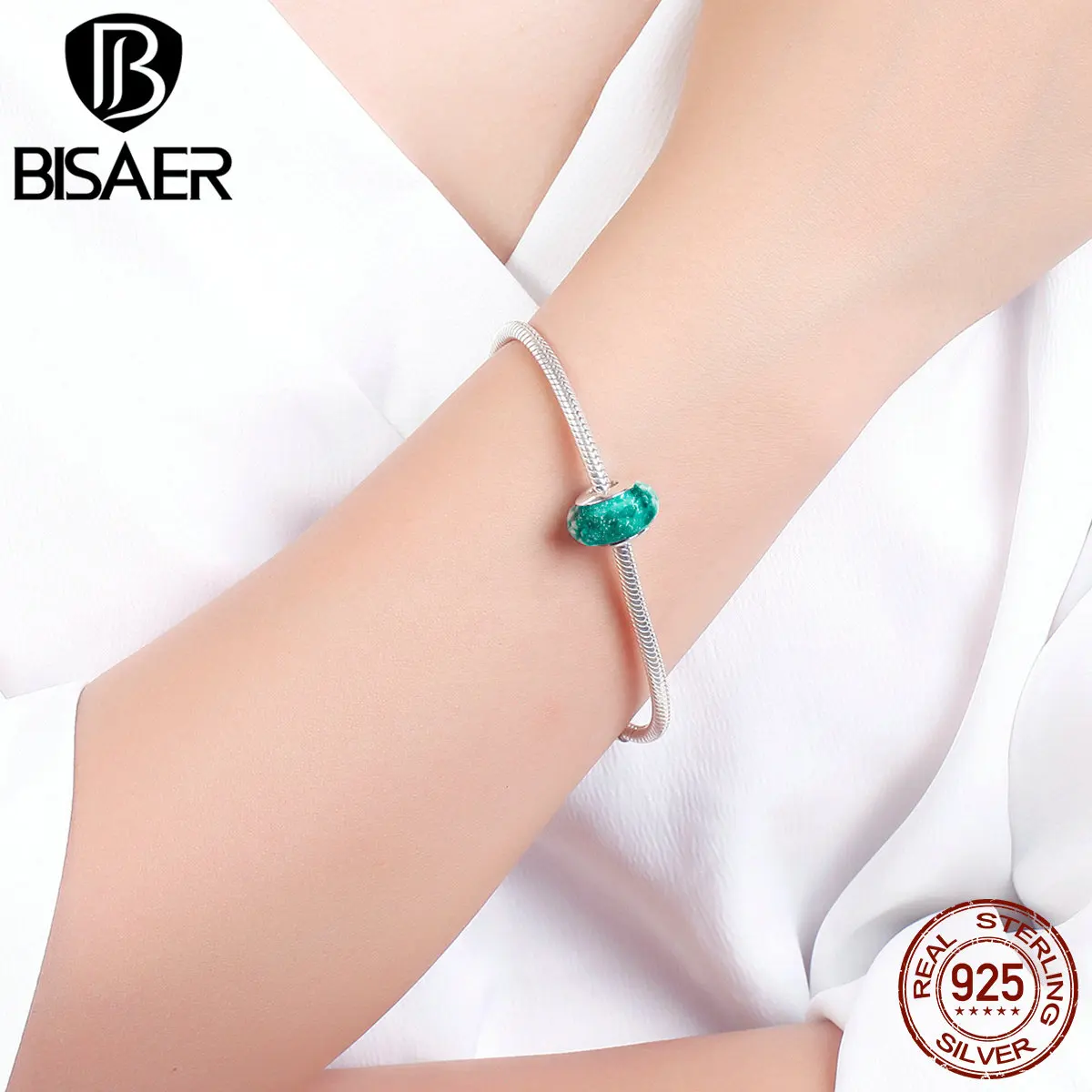Бусины шармы из серебра 925 пробы для изготовления ювелирных изделий|silver bracelet