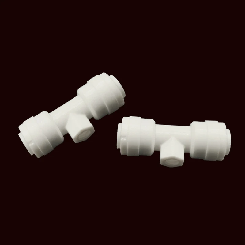 

NEW 5/10pcs 1/4'' 10-24 UNC Slip-Lok Misting Nozzle Tees for Cooling System