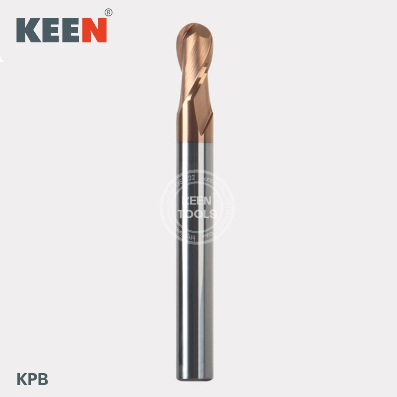 

Ball Nose End Mills, Metal CNC Cutting Bits, Milling Cutter Set for Stainless Steel