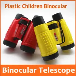 2-3X Пластик игрушки телескоп подарок на день рождения птица просмотра карман образовательных телескоп Бинокль для детей студентов игрушки