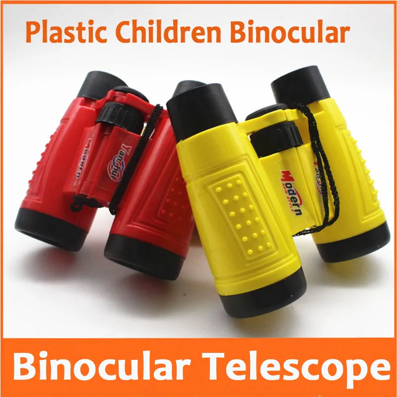 2 3X Plastic Toy Telescope Birthday Gift Bird Viewer Pocket Educational