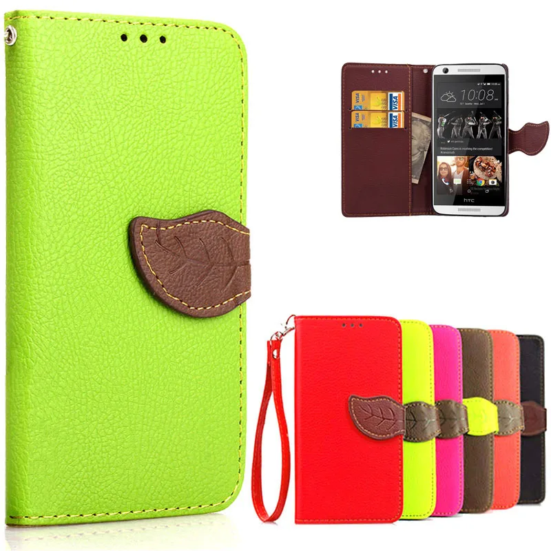 Case For Coque HTC Desire 626 Phone Case Silicon Luxury Retro Leather