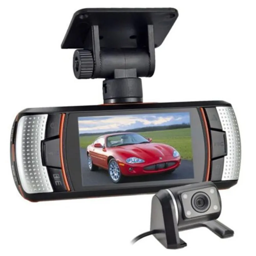 

2.7 Dual Lens Car Vehicle 1080P HD Dash Camera DVR Cam Night Vision Recorder