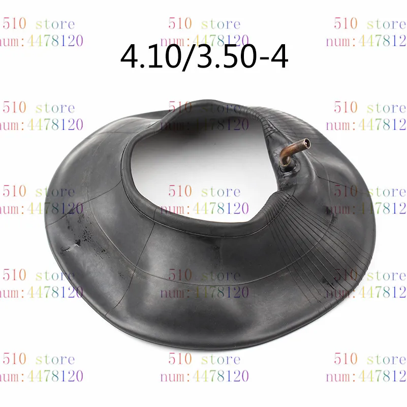 

4.10/3.50-4 4.10/3.50-4 4.10-4 410-4 3.50-4 350-4 Tire Inner Tube Metal Valve for Electric Scooter Bike or more