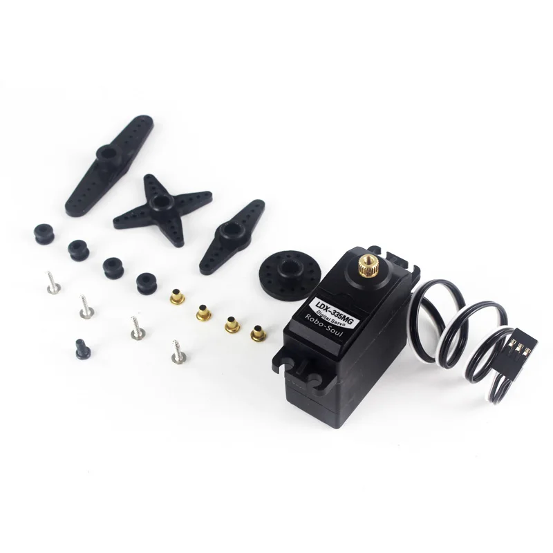 LDX-335mg цифровой metal gear servo робот механическая рука 180 градусов дистанционного