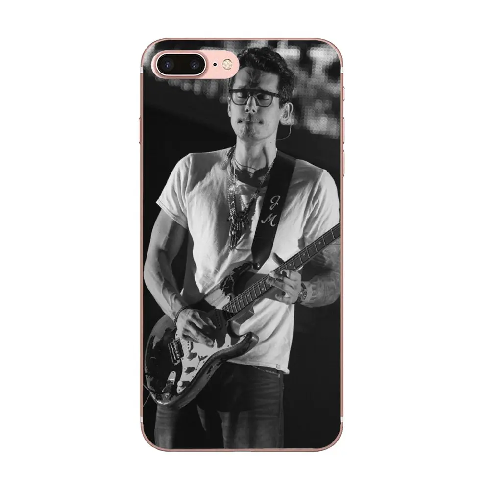 Мягкий термополиуретановый гитарный персонаж John Mayer для Galaxy A3 A5 A7 A8 A9 A9S On5 On7 Plus Pro