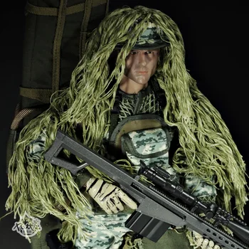 

12 inch jungle Sniper Military Model 1/6 Professional Soldiers Model