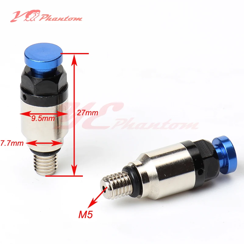 2pcs Fork Air Bleeder Valves Fit For Honda Yamaha Motocross Dirt Bikes