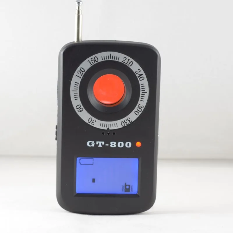 

GT-800 Mini Full Band Wireless Signal Security Detector Wireless Radio Wave Sensor Detection Against Eavesdropping Protection