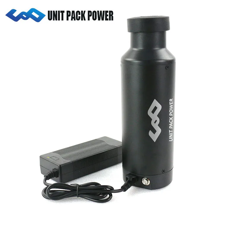 Top 36V Lithium Battery LG/Sanyo Cell Electric Bike Water Bottle Batteries With Charger USB Kettle Holder For 500W 350W 250W Motor 3