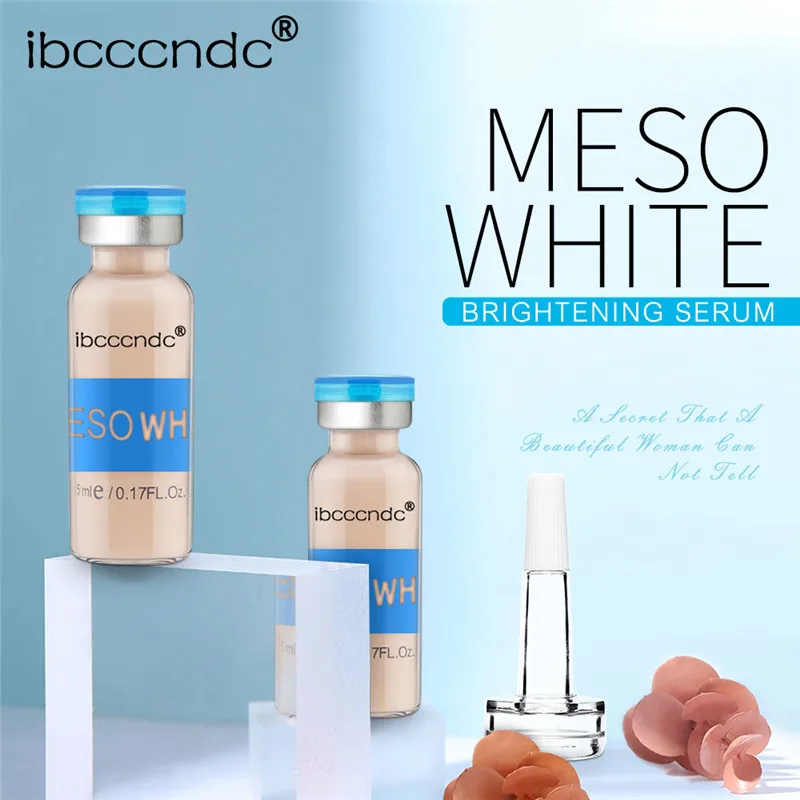 

10 Bottles 5Ml BB Glow Bb Cream White Brightening Serum Natural Nude Make Up Foundation Microneedle Treatment System Facial Be