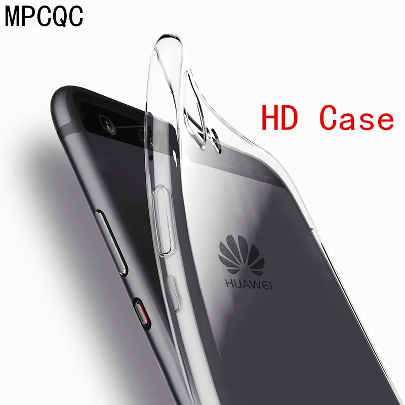 MPCQC Transparent Soft TPU Silicon Phone Case for Huawei P20 Lite P10 Plus P8 Mate 20 10 Pro Honor 8X 8 9 7A 7C Back Cover |