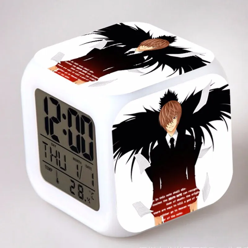 Death Note - Alarm CLock with LED Touch (13 Types)