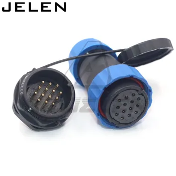

SD28TP-ZM, 14pin electrical wire connector, waterproof male female connectors 12pin IP68