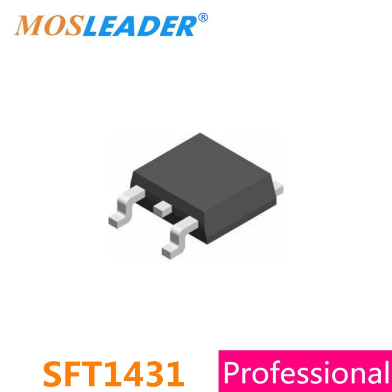 Mosleader SFT1431 TO252 DPAK 100 шт. 1000 35 в 11 а Одиночная N-канальная фотография сделано Китае