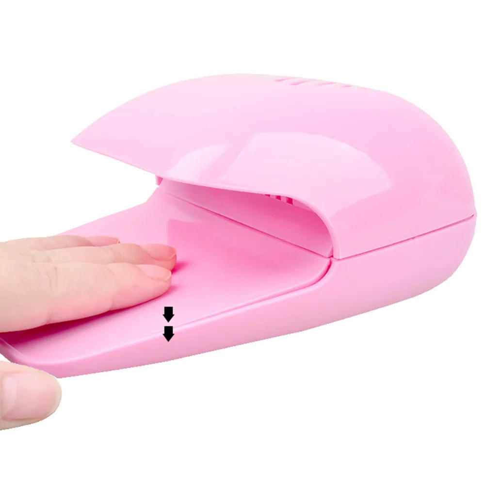 POSEIDA Portable Finger 6W Toe Nail Polish Dryer Drying Blow Fan