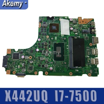 شراءكمبيوتر محمول اللوحة الأم ل For Asus X442 X442U X442UR X442UQ X442UQK X442UQR اللوحة 100% اختبار مع I7-7500U Cpu 4GB RAM