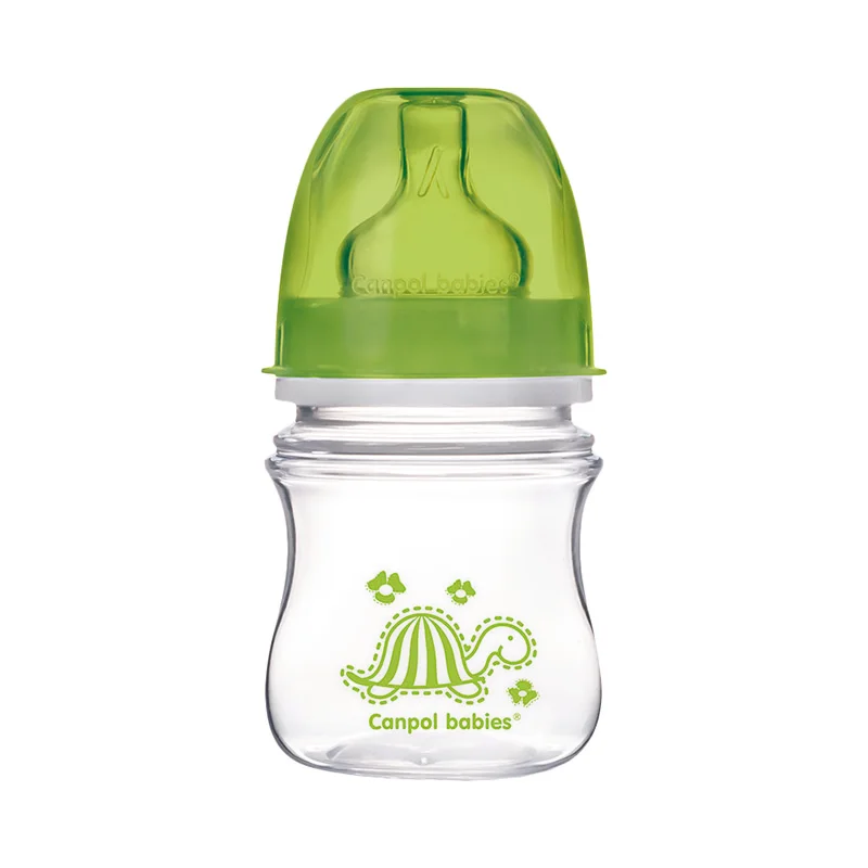 Бутылочка PP EasyStart с широким горлышком антиколиковая 120 мл 3+ Colourful animals цвет: