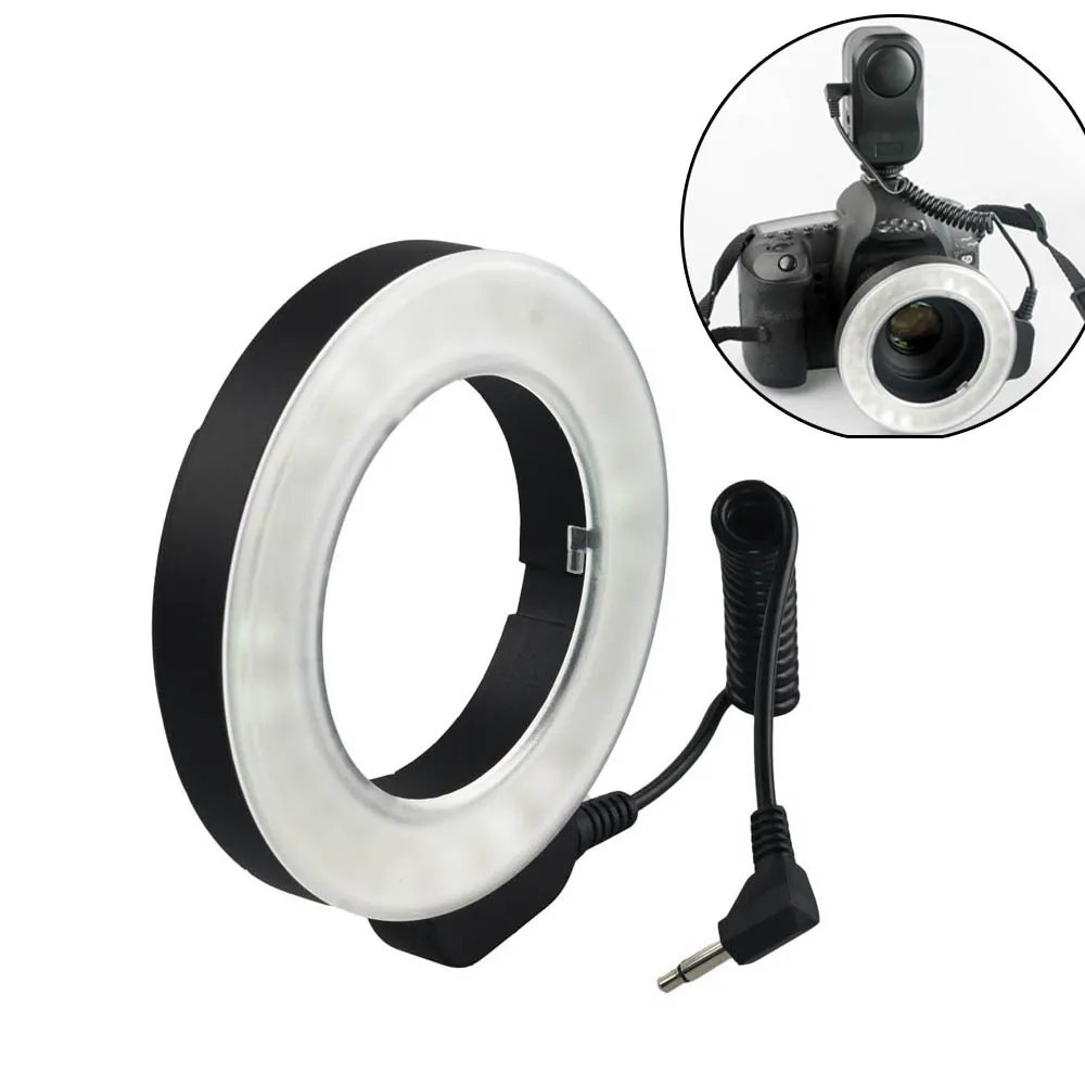 Photography Accessories Macro Ring 48 LED Power Light for Canon Sony