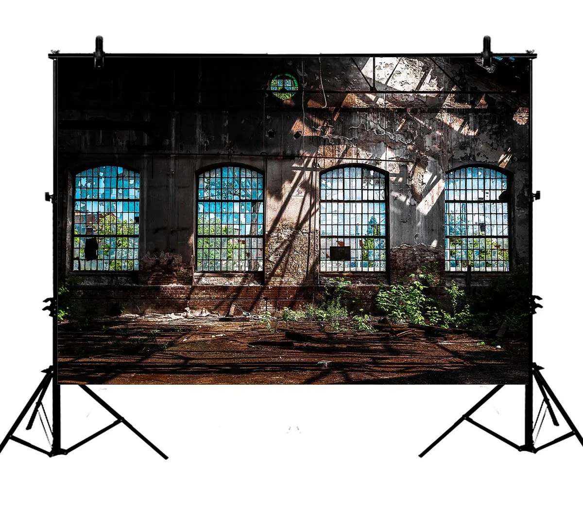 

5x7ft Deserted Room Halloween Polyester Photo Background Portrait Backdrop
