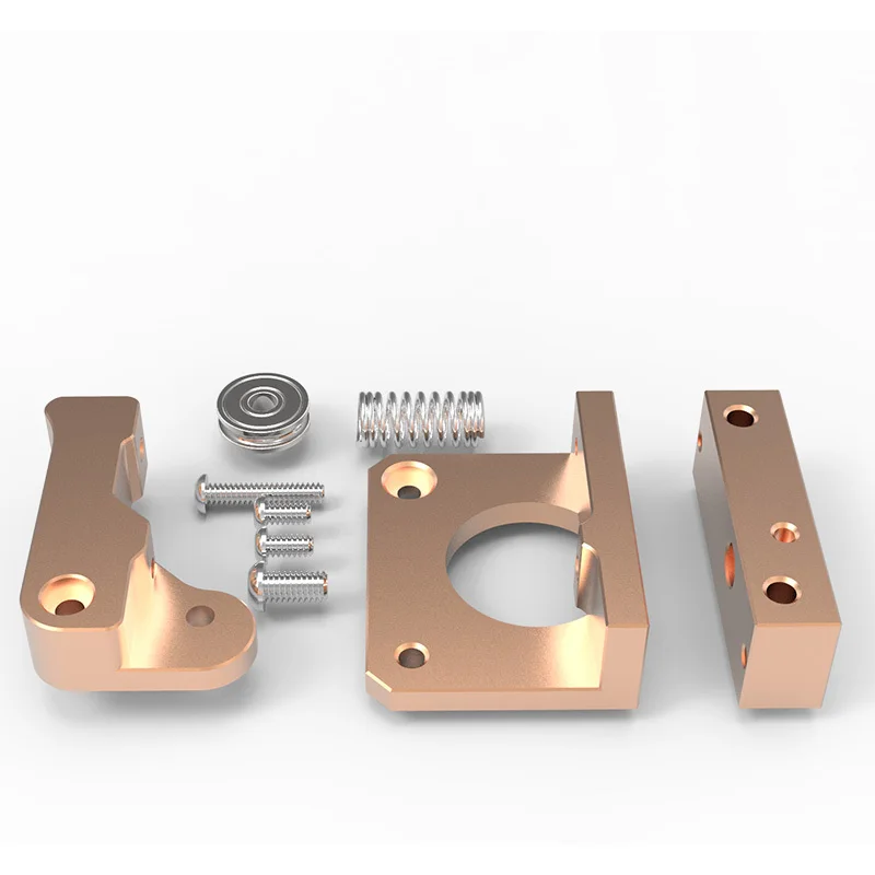 Horizon слон 3 D принтер экструдер комплект MK7 MK8 металла Kit Prusa i3 Алюминиевый Экструдер